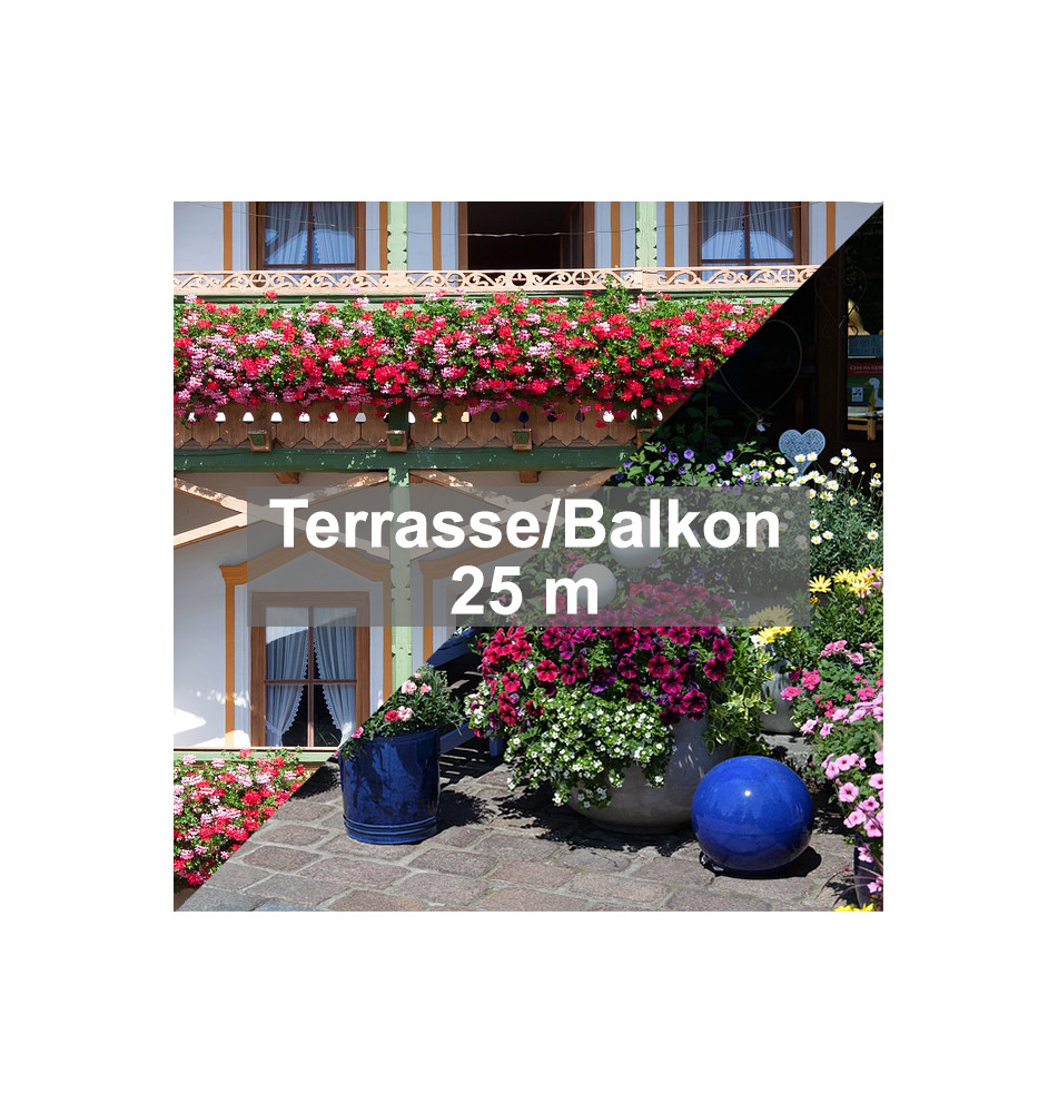 Bewässerungsset Terrasse/Balkon 25m